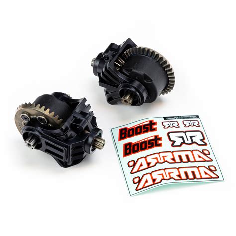 arrma metal diff boost box|ARRMA 4x2 boost box.